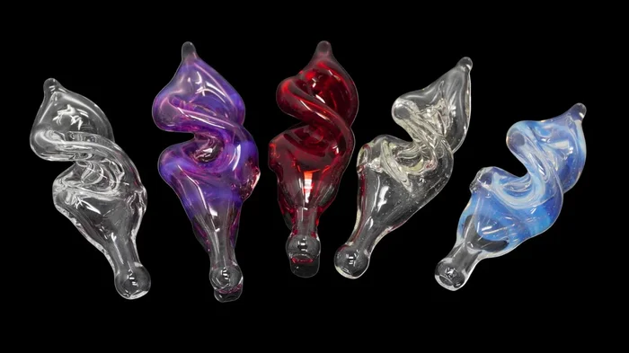 Rich Brian Glass- Full Color Helix Puffco Joystick Cap