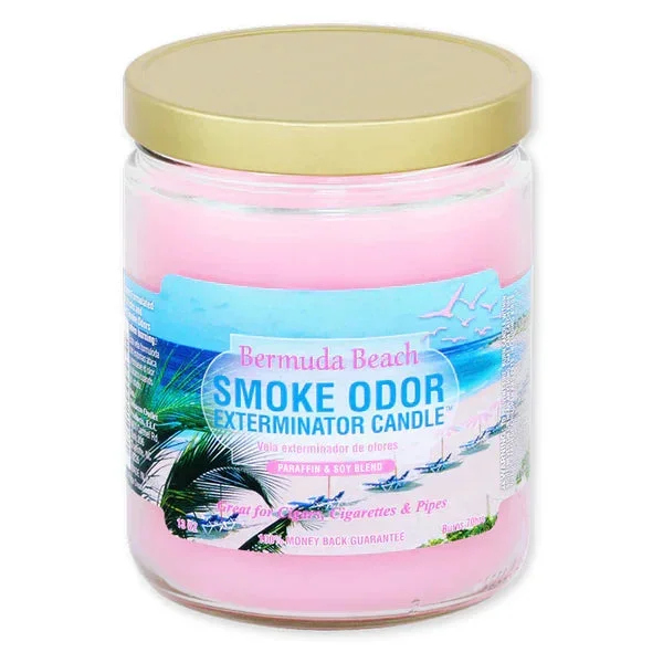 Smoke Odor – 13oz Bermuda Beach Candle