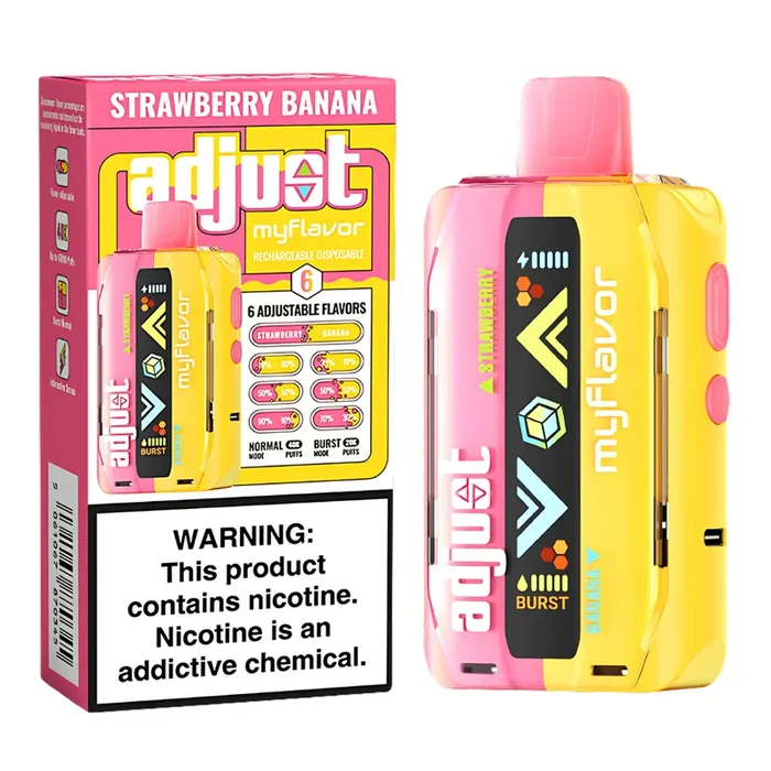 Strawberry Banana Adjust MyFlavor 40K Puffs