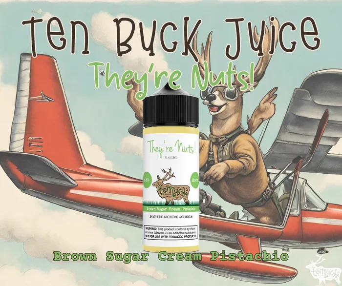 TB Juice Wholesale – They’re Nuts! Flavored Synthetic Nicotine Solution