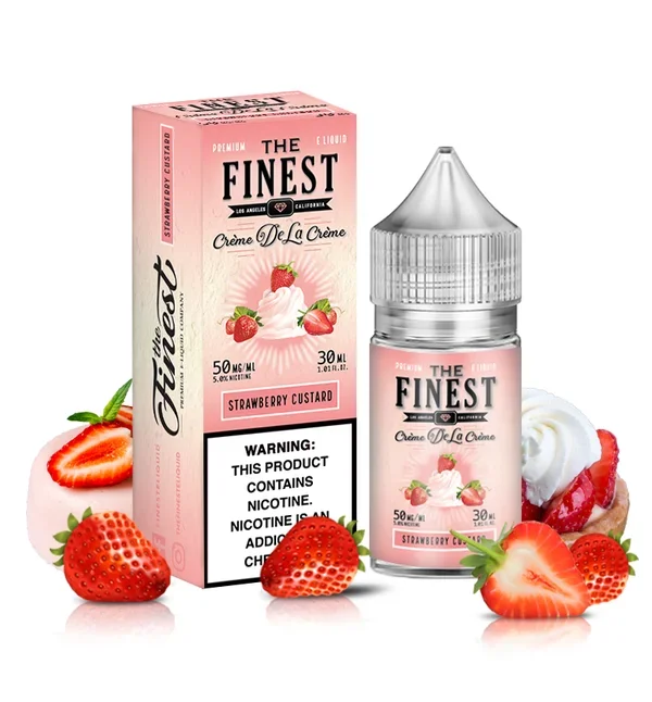 The Finest Salt – Strawberry Custard