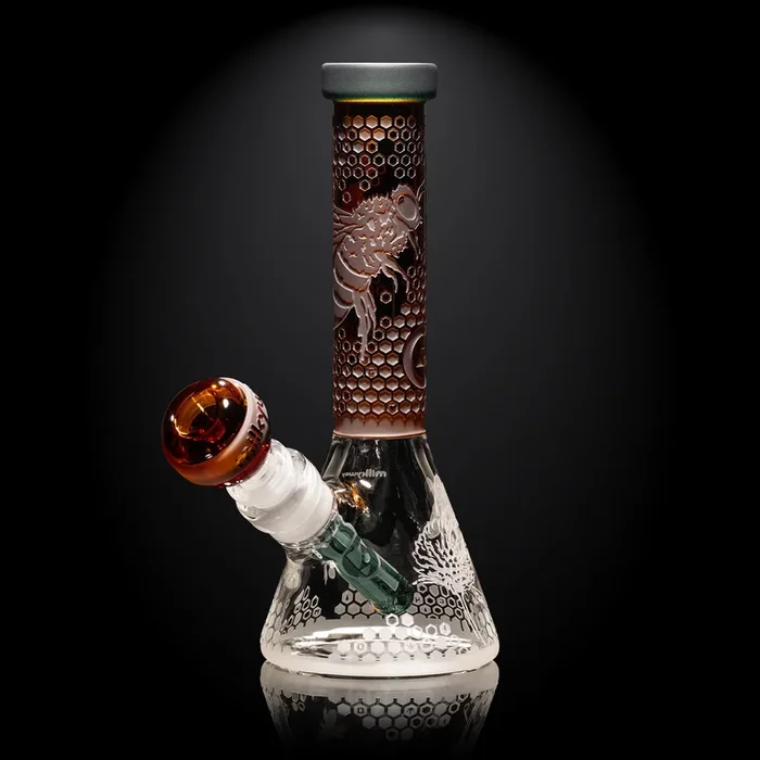 Tiny Apiary Mini Beaker Bong 8”