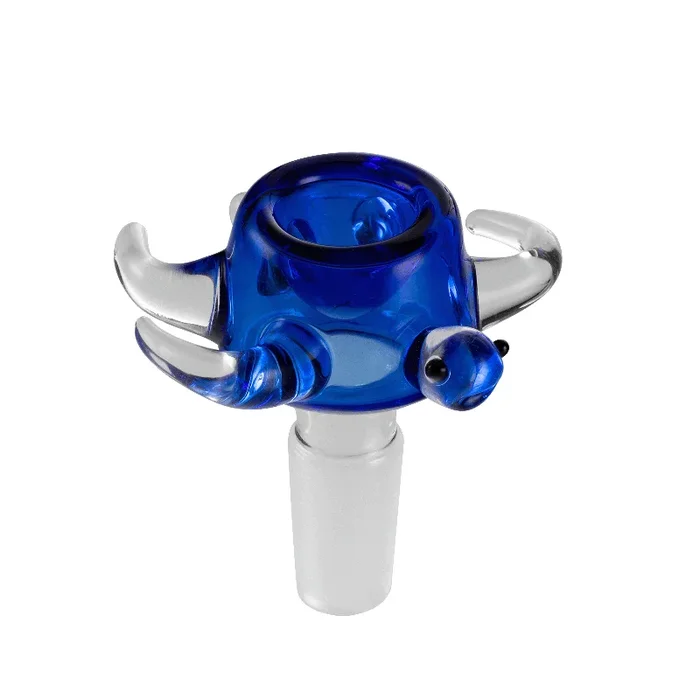 Turtle Glass Flower Bowl