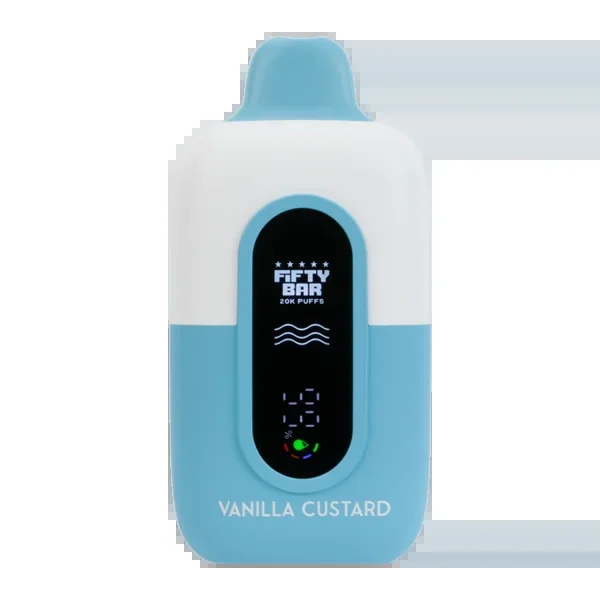 Vanilla Custard Fifty Bar 20K (Nixodine)