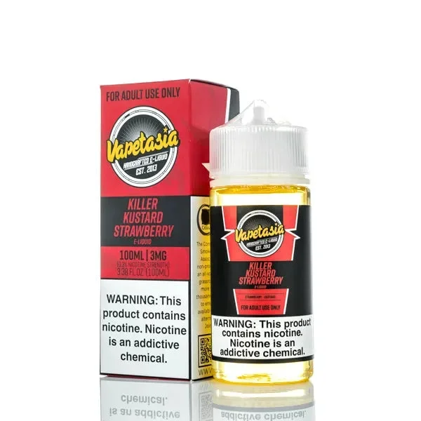 Vapetasia – Killer Kustard Strawberry – 100ml