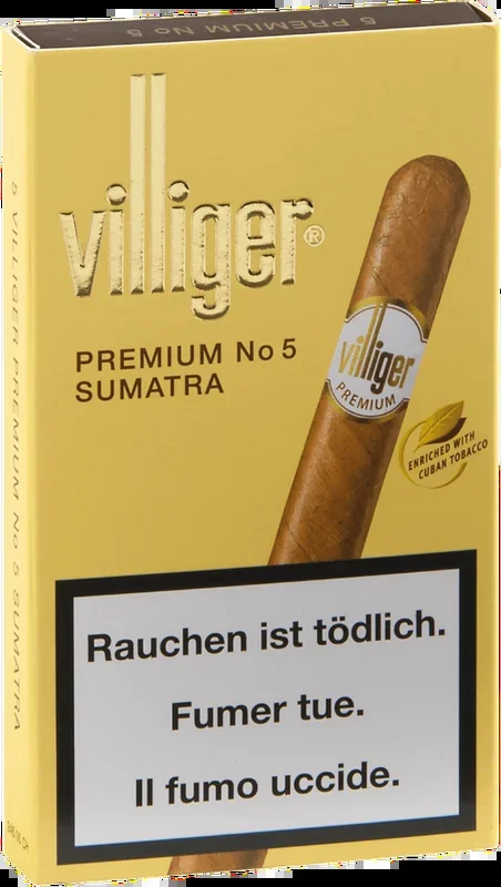 Villiger Premium No. 5 Sumatra 5 Stück