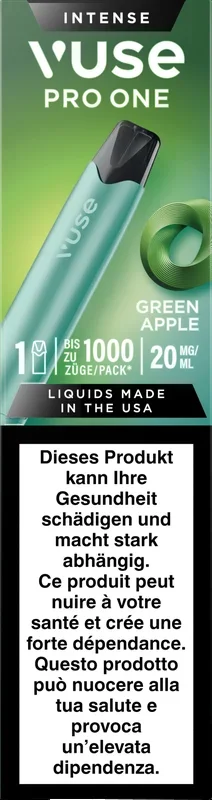 Vuse Pro One Pen Green Apple 20mg