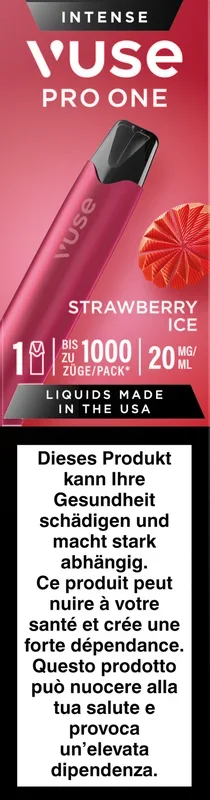 Vuse Pro One Pen Strawberry Ice 20mg