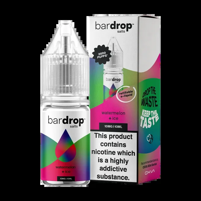 Watermelon Ice Nic Salt by Bar Drop