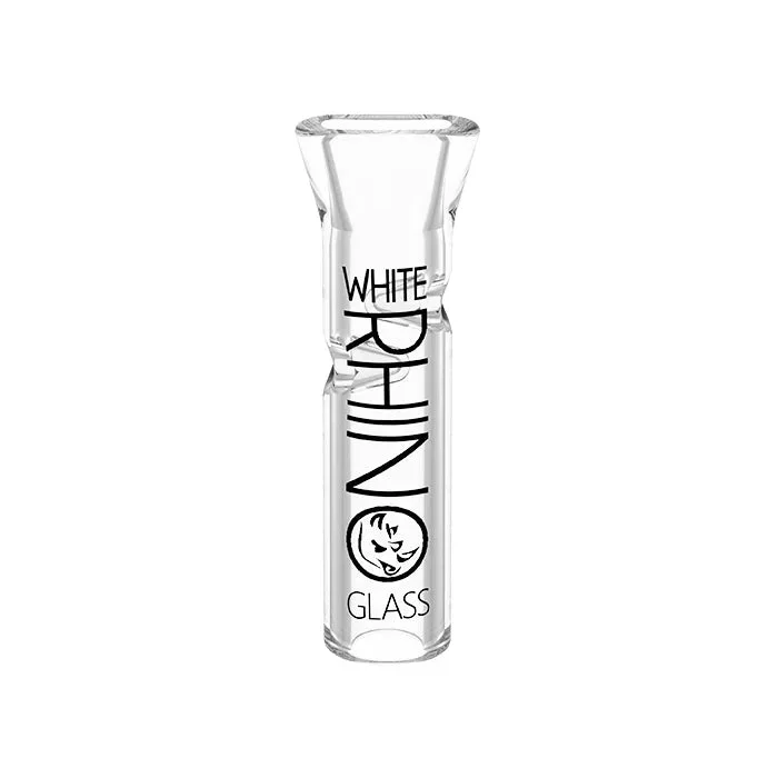 White Rhino Glass Tips-Flat Tip