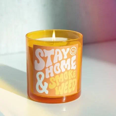 Wild Rose Candle – Stay Home & Smoke Weed