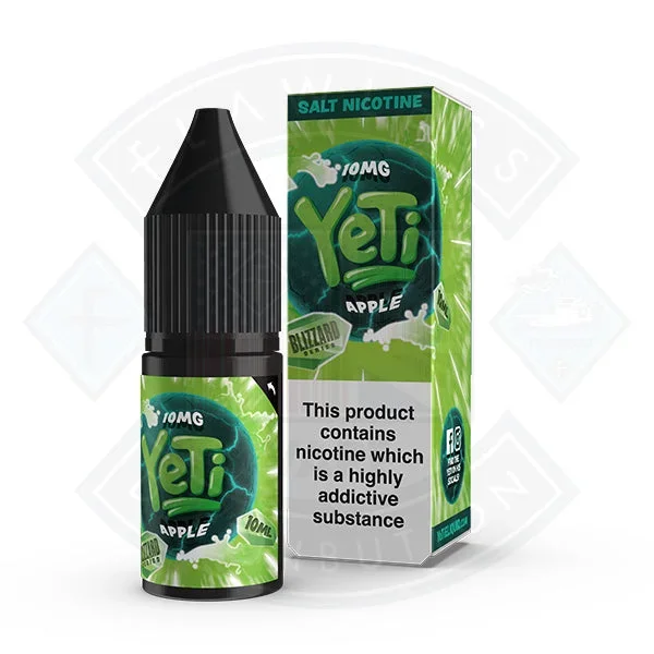 Yeti Salt – Blizzard Apple 10ml E Liquid
