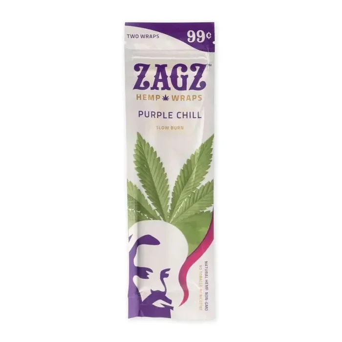 Zagz Hemp Wraps – Purple Chill