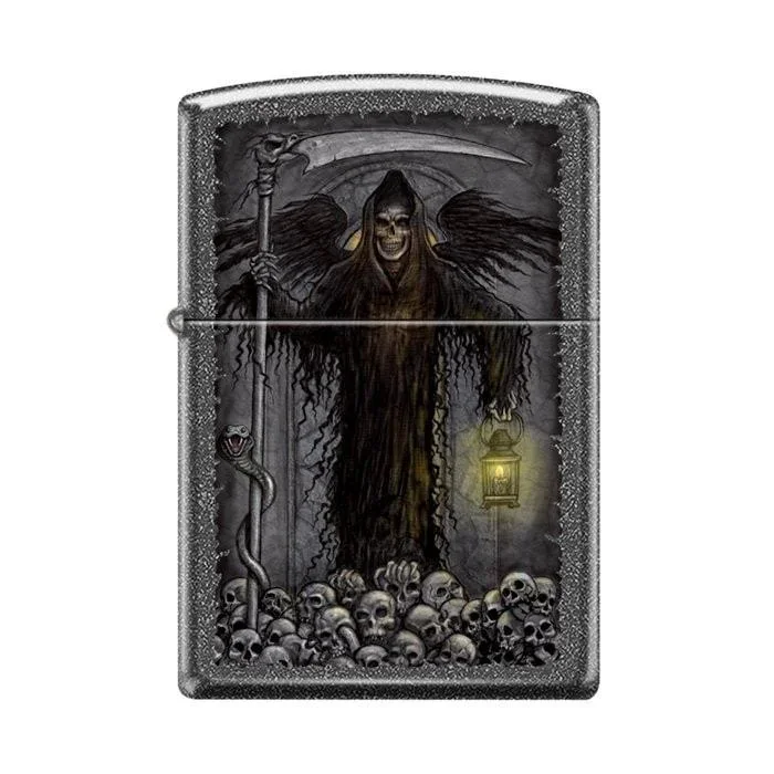 Zippo Lighter – Grim Reaper Ironstone
