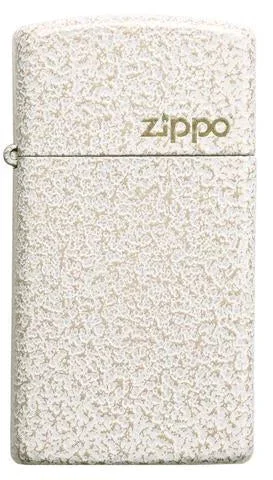 Zippo Lighter – Slim® Mercury Glass Zippo Logo